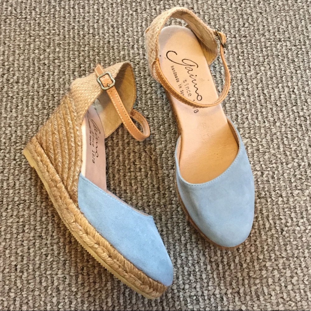 Gaimo suede leather espadrille sandals